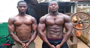 Bodybuilder aus Afrika - bodybuilder afrika