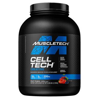 Muscletech Cell Tech Créatine 2,7 kg Fruit Punch