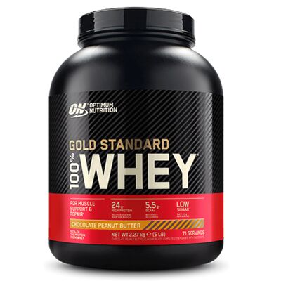 Optimum Nutrition 100% Whey Gold Standard 2,27 kg Double...