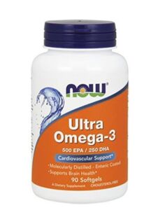 NOW Foods Ultra Omega-3 1000 mg 180 Capsules