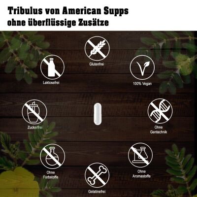 American Supps Tribulus Terrestris - 90 Capsule