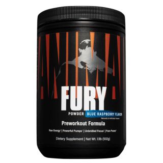 Universal Nutrition Animal Fury 481 g Pre Workout Blue Raspberry