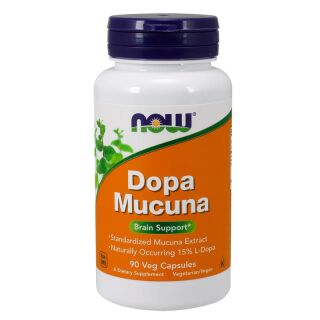NOW Foods Dopa Mucuna - 90 Kapseln