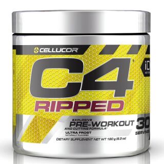 Cellucor C4 Ripped Pre-Workout 180g Icy Blue Raspberry