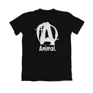 Universal Nutrition Animal Shirt Basic Logo Schwarz