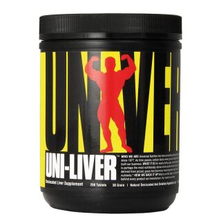 Universal Nutrition Uni-Liver 250 Comprimés