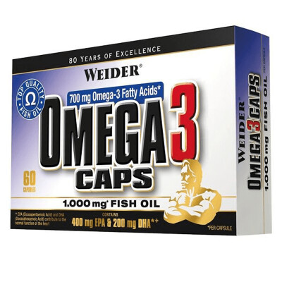 Weider Omega 3 - 60 Capsule