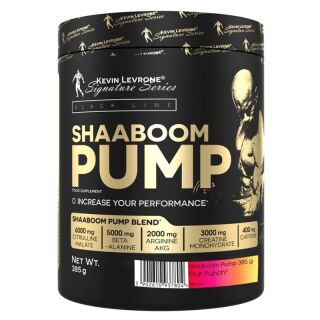 Meilleur Pré Workout pour la Congestion des Muscles Kevin Levrone Shaaboom Pump