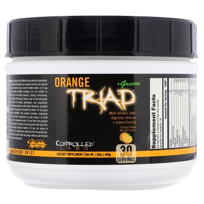 Controlled Labs Orange Triad + Greens 408 g Orange