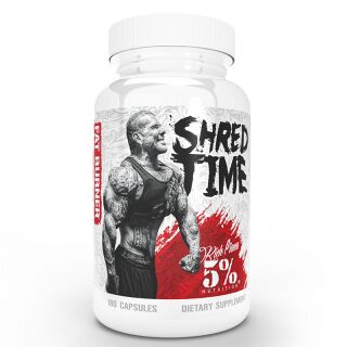 Rich Piana Shred Time Fat Burner by 5% Nutrition 180 Capsules