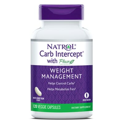 NATROL Carb Intercept With Phase 2 - 120 Capsules