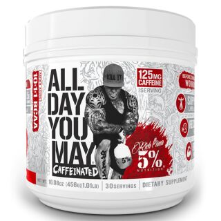 Rich Piana All Day You May Caffeinated by 5% Nutrition Legendary Edition 456 g