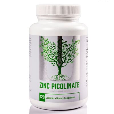 Universal Nutrition Zinc Picolinate 120 Kapseln MHD 09/23