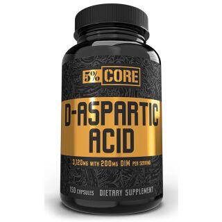 Rich Piana 5% Nutrition Core D-Aspartic Acid 150 Kapseln MHD 12/23