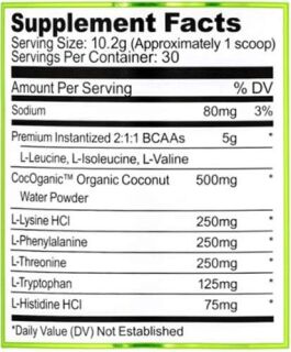 Ryse Supplements BCAA + EAA 357g Strawberry Pineapple