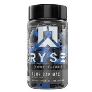 Ryse Supplements Pump Cap Max - Project Blackout 120 Capsules