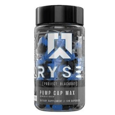 Ryse Supplements Pump Cap Max - Project Blackout 120...