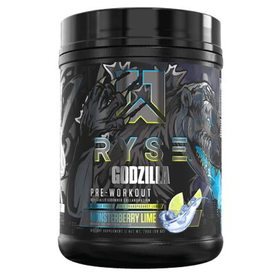 Ryse Supplements Godzilla Pre-Workout 796g Blackberry...