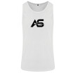 American Supps Muscle Shirt "AS" Bianco XL