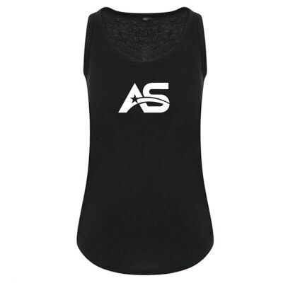 American Supps Muscle Shirt "AS" Noir