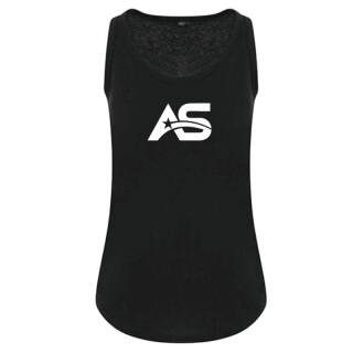 American Supps Muscle Shirt "AS" Black M