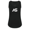 American Supps Muscle Shirt "AS" Black L