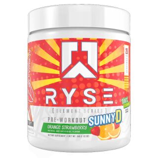 Ryse Supplements Element Series Pre-Workout 313g Sunny D Orange Strawberry