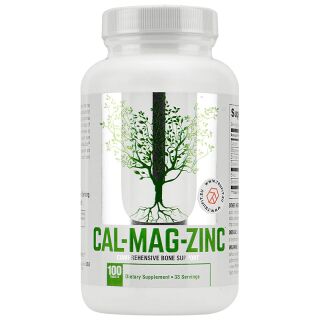 Universal Nutrition Calcium Zinc Magnésium 100 Comprimés ZMA