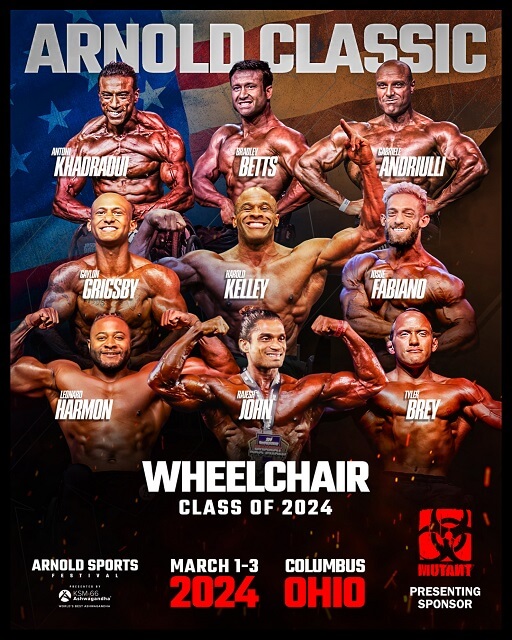 Arnold Classic 2024 Wheelchair