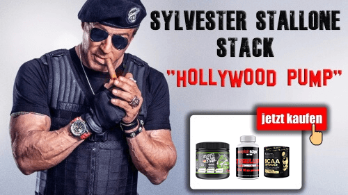 Sylvester Stallone Training